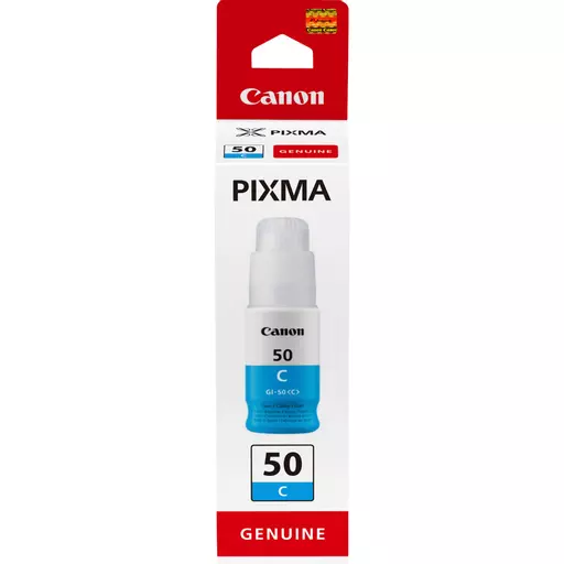 Canon 3403C001/GI-50C Ink bottle cyan, 7.7K pages ISO/IEC 19752 70ml for Canon Pixma G 5050