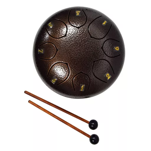 Chord Tongue Drum 6 Inch 8 Note - Bronze