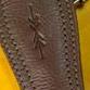 GS61 Padded Guitar Strap - Natural Leather Swatch