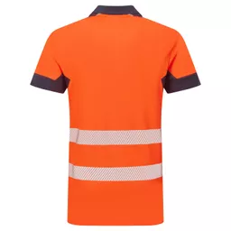 SYH-304D-System-Hi-Vis-Eco-CottonCool-Short-Sleeve-Yellow-Navy-Polo-Detail With Segmented Tape.png