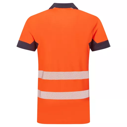 SYH-304D-System-Hi-Vis-Eco-CottonCool-Short-Sleeve-Yellow-Navy-Polo-Detail With Segmented Tape.png