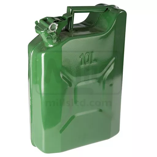 Metal Jerry Can Green - 10 Litres