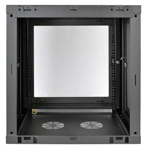 Tripp Lite SRW12UG SmartRack 12U Low-Profile Switch-Depth Wall-Mount Small Rack Enclosure, Clear Acrylic Window