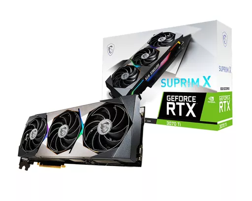 MSI SUPRIM GeForce RTX 3070 Ti X 8G NVIDIA 8 GB GDDR6X