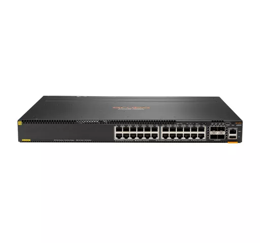 Aruba 6300M 24-port 1GbE Class 4 PoE & 4-port SFP56 Managed L3 Gigabit Ethernet (10/100/1000) Power over Ethernet (PoE) 1U