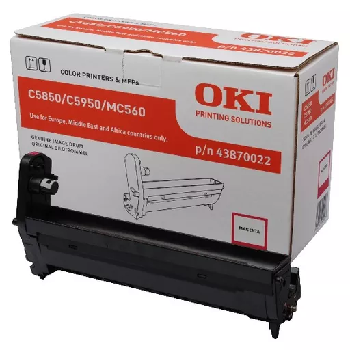 OKI 43870022 Drum kit magenta, 20K pages for OKI C 5850