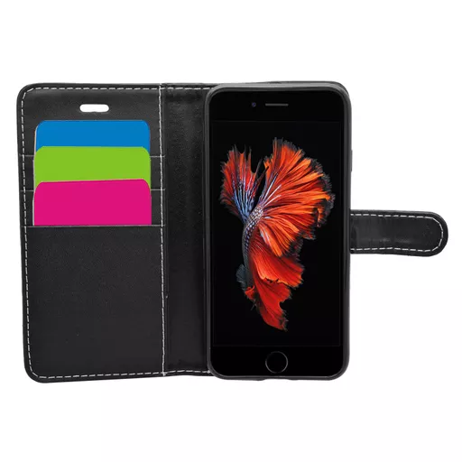 Wallet for iPhone SE/8/7/6S/6 - Black