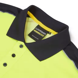 SYH-305- System-Hi-Vis-Yellow-Navy-CottonCool-Long-Sleeve-Polo-With-Segmented-Tape-Detail.jpg.png