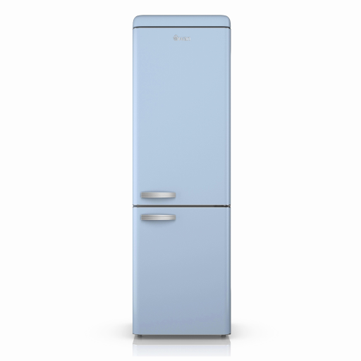 Swan Blue Retro Fridge Freezer