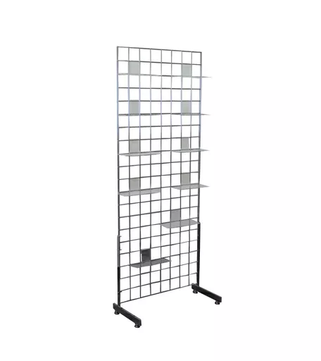 5ft Gridwall 'L' Leg Shoe Display Kit