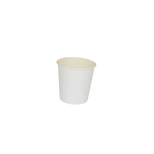 8oz Single Wall Cup White