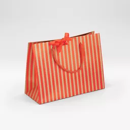 Red and Gold Striped Luxury Bag  320-x-110-x-270mm.jpg