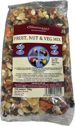 Johnston & Jeff Fruit, Nut and Veg Mix