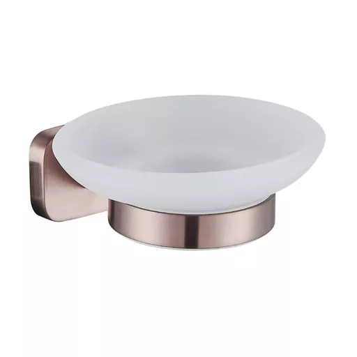 Asti Soap Dish Holder - Brushed Bronze