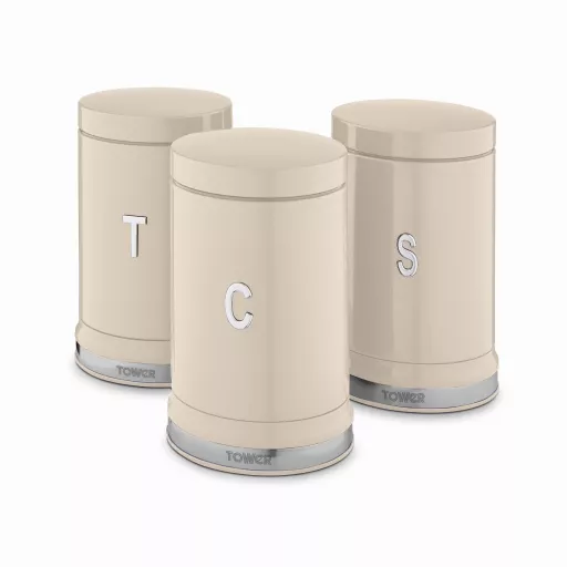 Belle Set of 3 Canisters