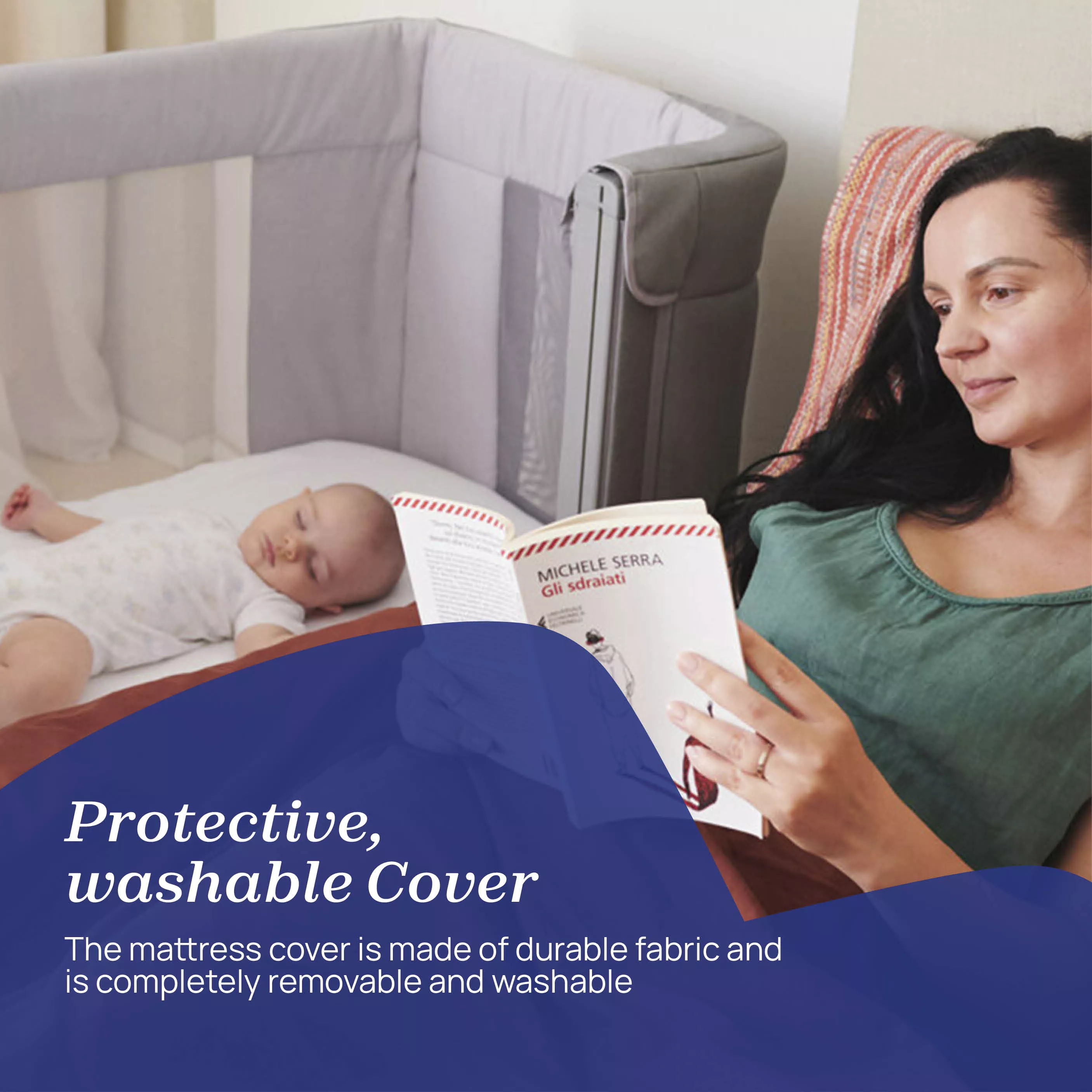 Chicco Next2Me Forever Mattress Cover Baby Nursery Chicco