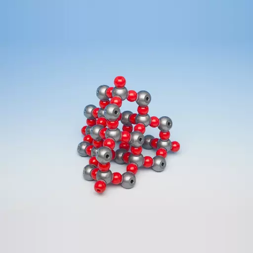 Silicon dioxide "diamond-like structure"
