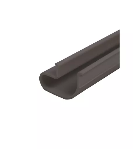 Plastic Dark Grey Slatwall Insert
