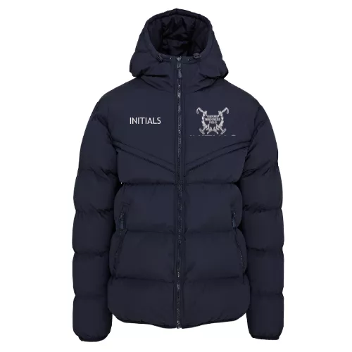 Oxford Brookes University Polo Club Chevron Puffer Jacket