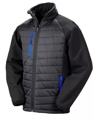 Black Compass Padded Softshell Jacket