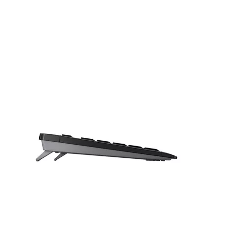 CHERRY Stream Desktop Recharge keyboard Mouse included Universal RF Wireless Black