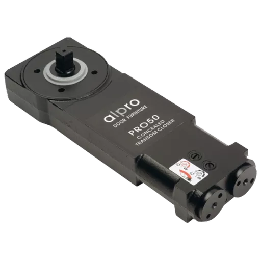 ALPRO PRO50 Medium Duty Transom Door Closer C/W Pivot & Arm (Extended Spindle 22mm)