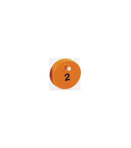 Large Disc - No. 2 Orange (5 Pack)