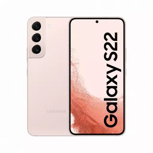 Samsung Galaxy S22 SM-S901B 15.5 cm (6.1") Dual SIM Android 12 5G USB Type-C 8 GB 128 GB 3700 mAh Gold, Pink