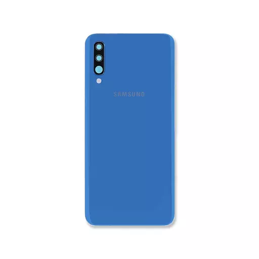 Back Cover w/ Camera Lens (Service Pack) (Blue) - For Galaxy A50 (A505)