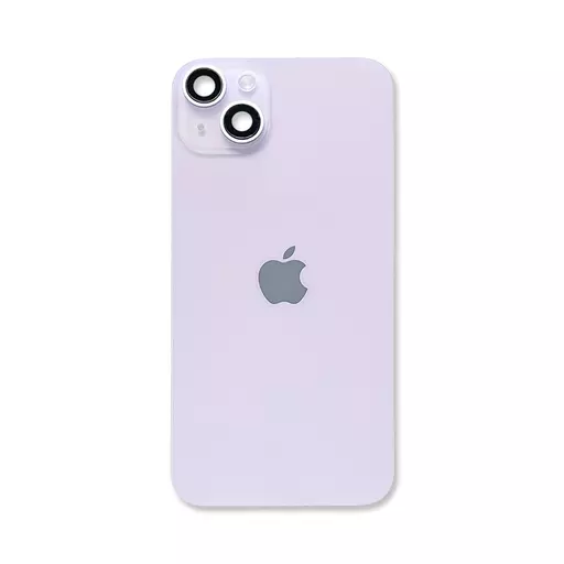 Back Glass w/ Camera Lens (Purple) (RECLAIMED) (Grade A) - For iPhone 14 Plus