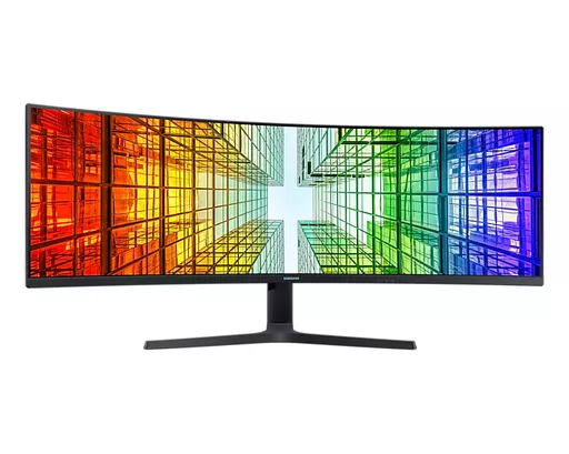 Samsung LS49A950UIU 124.5 cm (49") 5120 x 1440 pixels 5K Ultra HD QLED Black