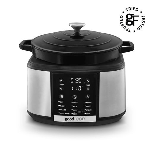 Good Food 12-in-1 Multi Cooker Stainless Steel from Tower Housewares