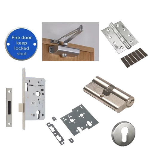 UNION Deadlock Fire Door Pack Kit