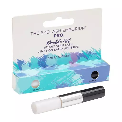 The Eyelash Emporium Double Act 2 in 1 Latex Free Studio Strip Lash Adhesive 5ml