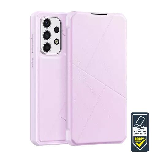Dux Ducis - Skin X Wallet for Galaxy A73 5G - Pink