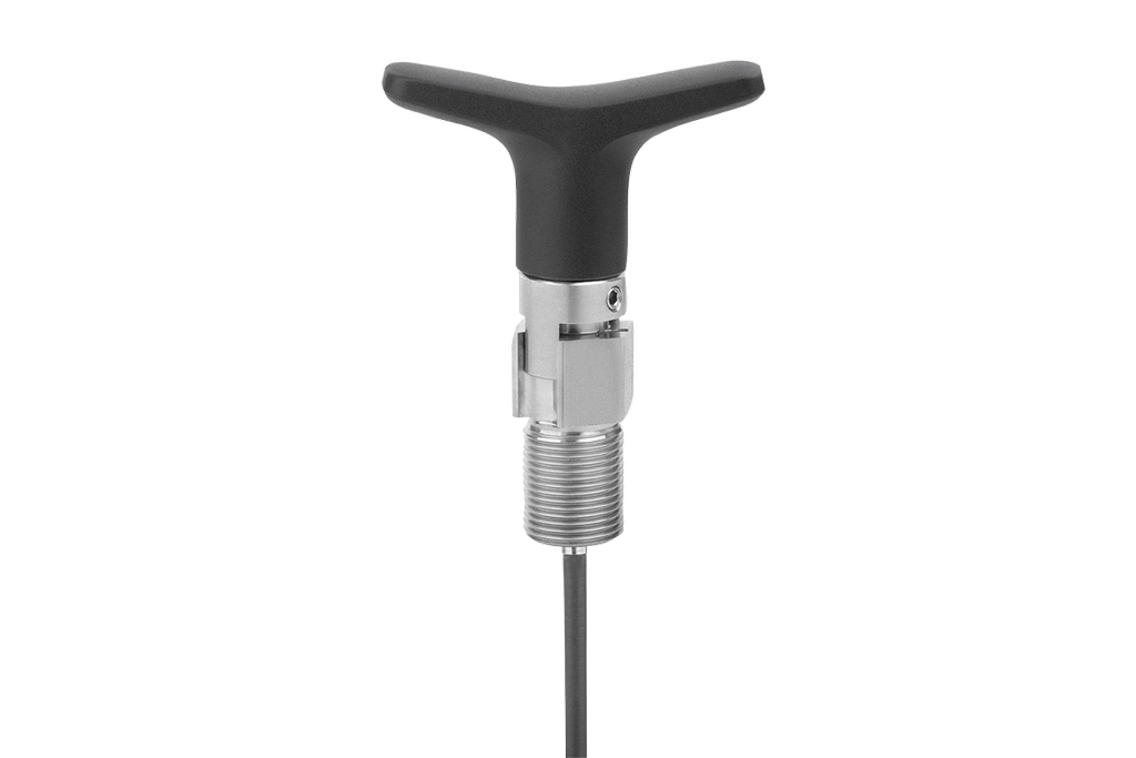 K2213 - T-Grip Actuating Element For Remote Control Bowden Cable System In Stainless Steel