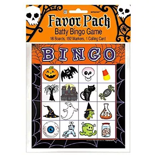 Halloween Batty Bingo Game