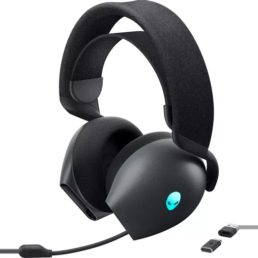 Alienware AW725H Headset Wired & Wireless Head-band Gaming USB Type-C Bluetooth Black