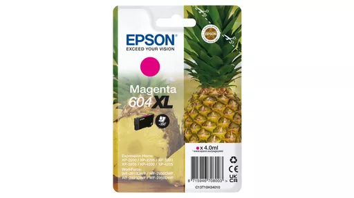 Epson C13T10H34010/604XL Ink cartridge magenta high-capacity, 350 pages 4ml for Epson XP-2200