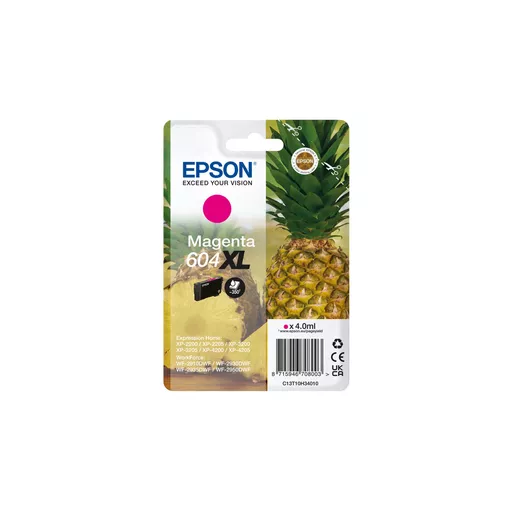 Epson C13T10H34010/604XL Ink cartridge magenta high-capacity, 350 pages 4ml for Epson XP-2200