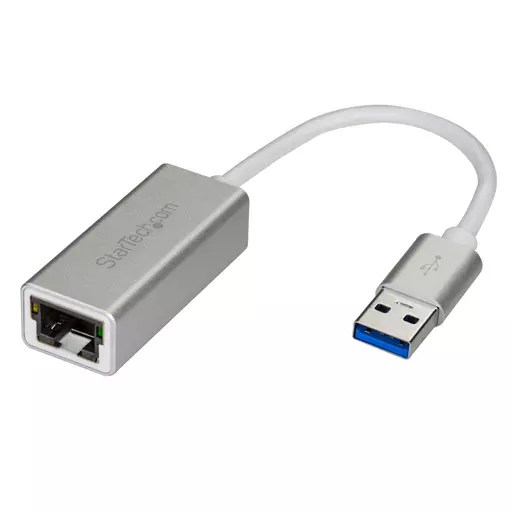 StarTech.com USB 3.0 to Gigabit Network Adapter - Silver