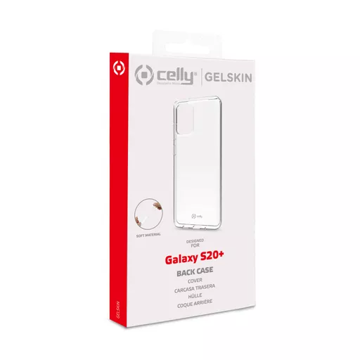 Celly GELSKIN990 mobile phone case 17 cm (6.7") Cover Transparent