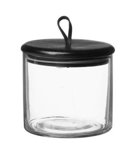 Jar, Kaarina, Black/Clear, Extra Small