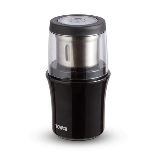 Electric Coffee Grinder Quiet Stainless Steel Bowl 250W Power Nuts Spice  Herbs