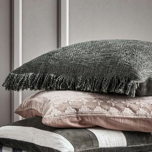 Cushion, Pava, Dark Green