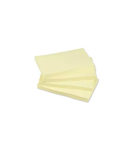 Re-Move Notes Repositionable Pad of 100 Sheets 76x127mm Yellow (Pack 12)