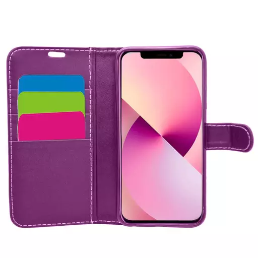 Wallet for iPhone 13 Mini - Purple