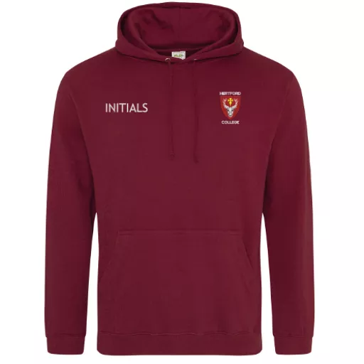 HertfordCollege_GenericHoodie_Burgundy_Front.png