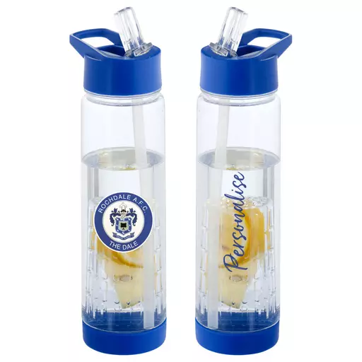 Rochdale AFC Crest Tutti-Frutti Infuser Sport Bottle