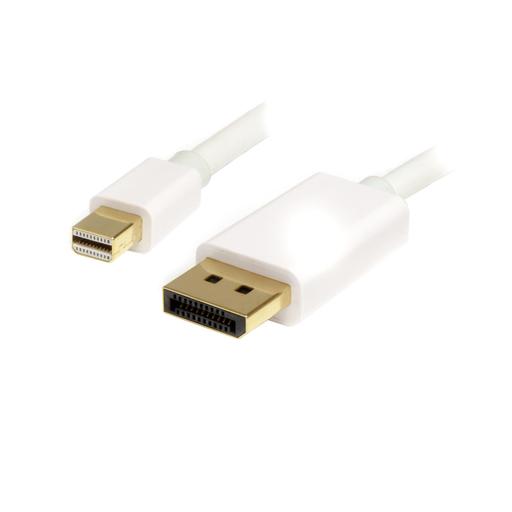 StarTech.com 3ft (1m) Mini DisplayPort to DisplayPort 1.2 Cable - 4K x 2K UHD Mini DisplayPort to DisplayPort Adapter Cable - Mini DP to DP Cable for Monitor - mDP to DP Converter Cord